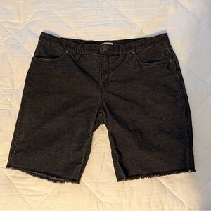 Carve Designs Black Corduroy Shorts